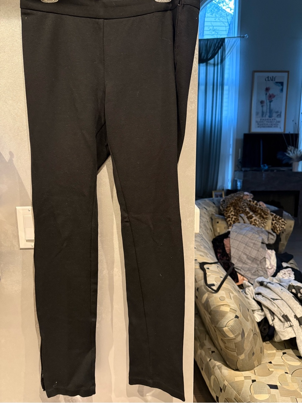Forever 21 Black Women's Stretch Dress Pants